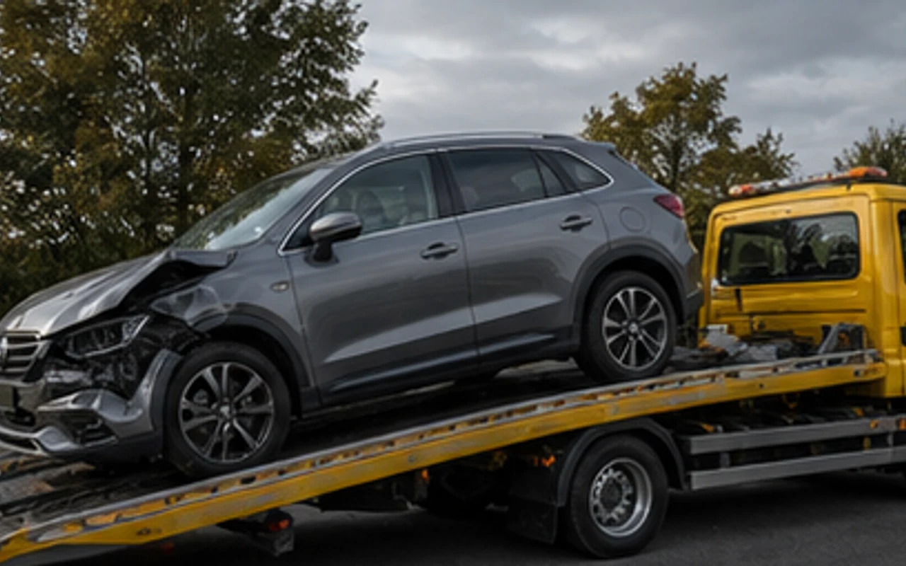Recupero auto incidentata a Mantova con carroattrezzi professionale